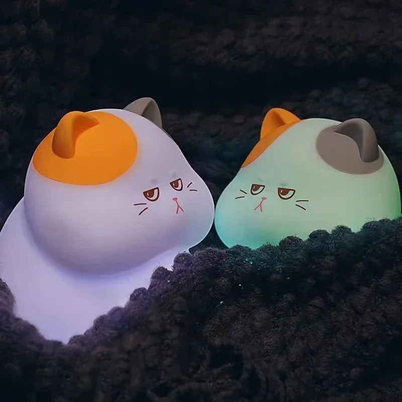 Greedy Cat Night Light