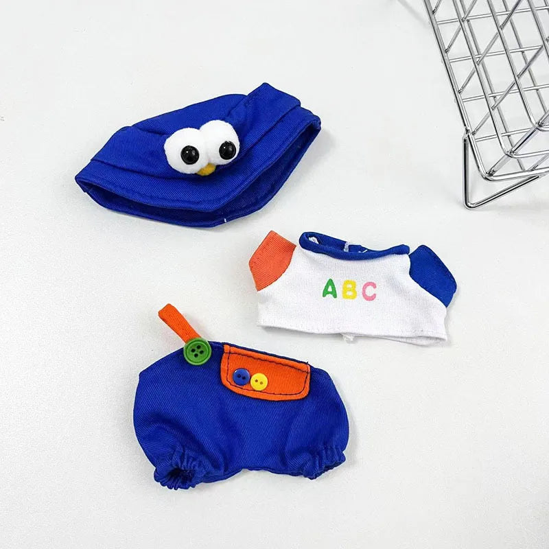 One-shoulder ABC Overalls Outfit