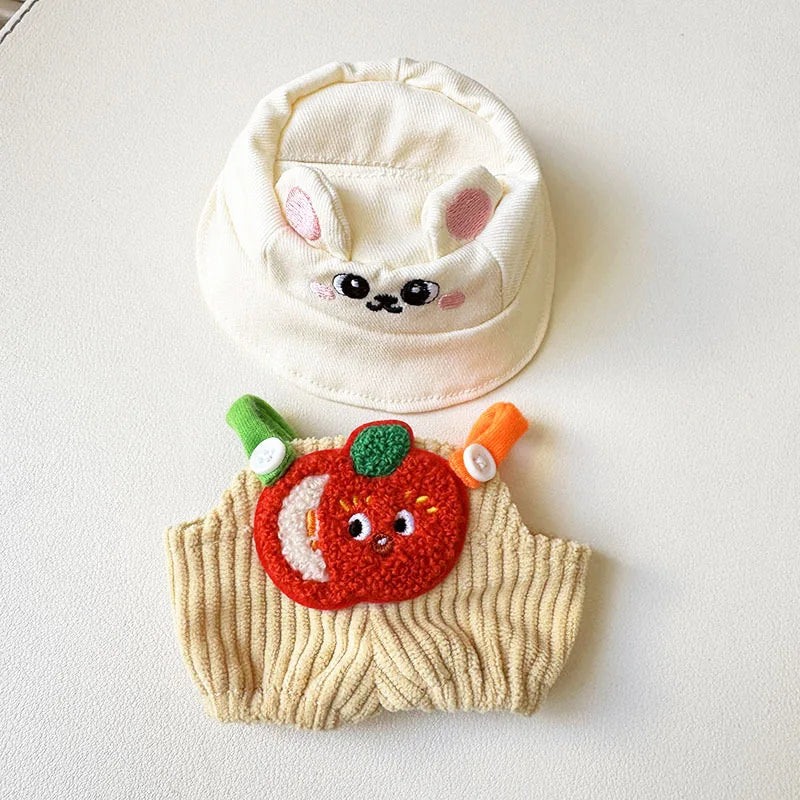 Labubu Playful Overall + Hat Set