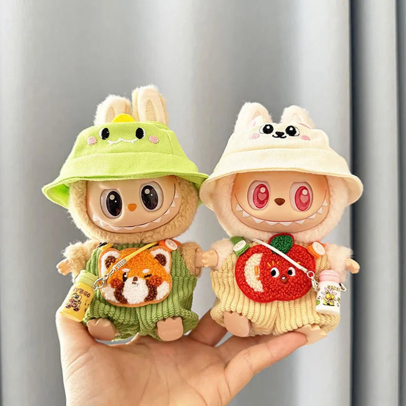 Labubu Playful Overall + Hat Set