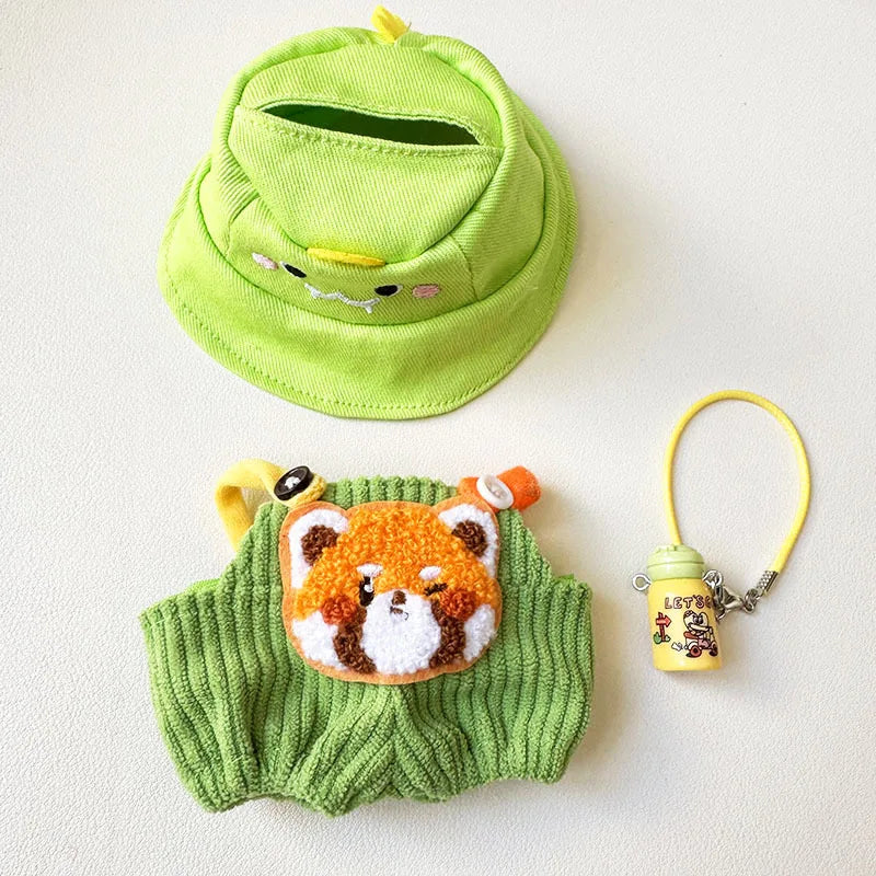 Labubu Playful Overall + Hat Set