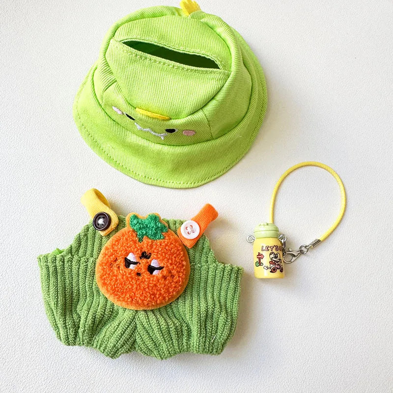 Labubu Playful Overall + Hat Set